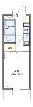 レオパレス中川IIの物件間取画像